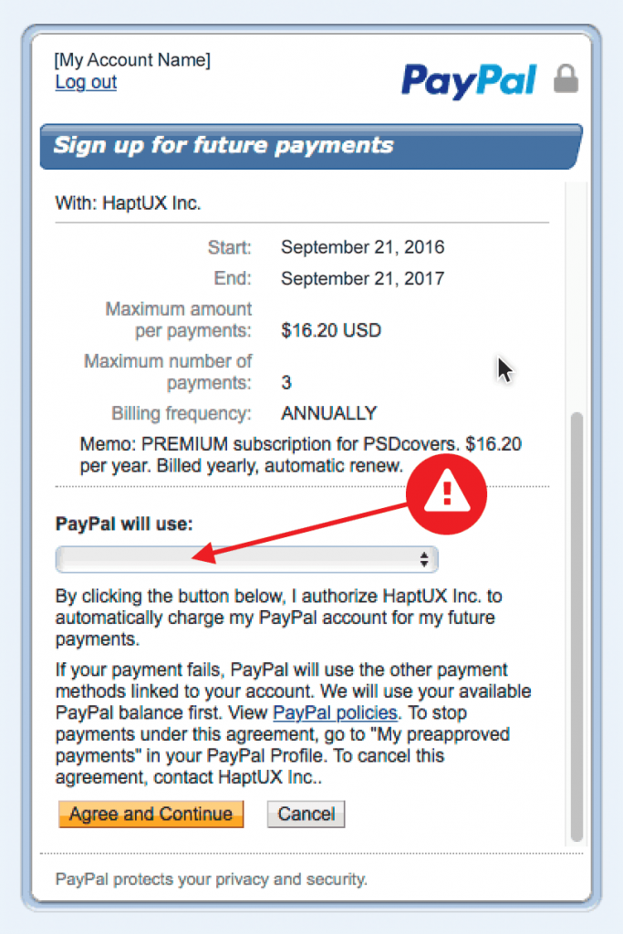 paypal-error-the-payment-can-not-be-processed-because-no-payment